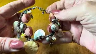 The remaining part of the bag and néw jewelry haul