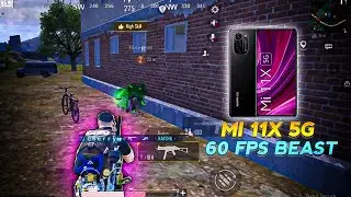 MI 11X 60 FPS BEAST  || BGMI CLAW + GYRO GAMEPLAY!!