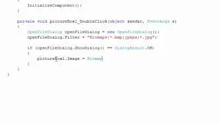 Load a picture into a PictureBox (C# .NET)
