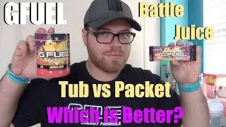 GFuel Tub vs Packet: Battle Juice (Which is Better?)