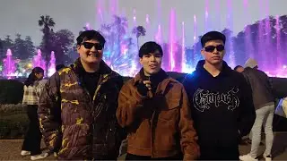 NUEVO SHOW DE LUCES EN EL PARQUE DE LAS AGUAS | LA FUENTE DE LA FANTAS&Iacute;A