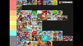 THE ULTIMATE ANGRY BIRDS TIER LIST!!