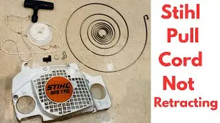 How To Fix A Stuck or Broken Stihl Recoil Starter Fast