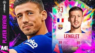 SUMMER HEAT LENGLET PLAYER REVIEW | 93 LENGLET REVIEW | FIFA 20 Ultimate Team