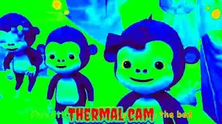 Five Little Monkeys Jumping On The Bed FX | Experimental FX | Sponsored by Gamavision Csupo FX