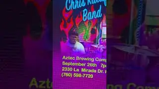 my son Christian is playing the Aztec brewing company tonight 7-10pm 2330 lamirada dr 300 vista￼