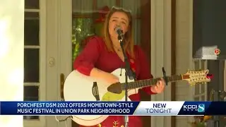Porchfest DSM 2022 offers hometown-style music festival in Union Park neighborhood