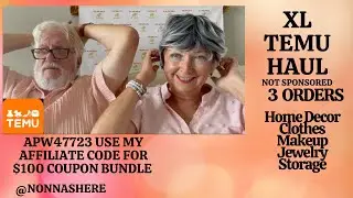 XL TEMU HAUL 6-18/ 3 Orders/ Home Decor, Clothes. Make-up. Jewelry, Storage & Organization