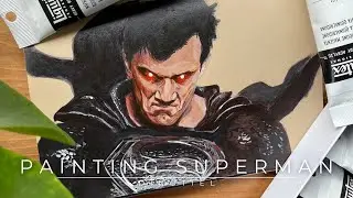 Painting Superman - Man of Steel, Henry Cavill