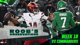 The part that stings most about Eagles' Week 18 loss to Commanders | Roob's Observations