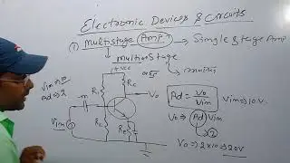 EDC Multistage Amplifier lac 1