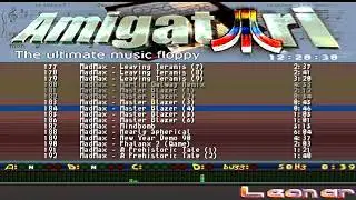 AMIGA VIDEO 183 MASTER BLAZER 3RD MAD MAX CHIP MUSIC AmigAtari DEMO Oxygene ATARI ST IN