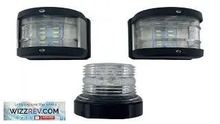 ISURE Boat Yacht LED Starboard Port Masthead Stern 360 Navigation Light One Set eBay Review