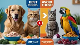 Best Diet Plan for Your Pets &ndash; Healthy Food Choices & Dangerous Foods to Avoid!