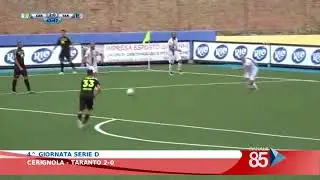 CERIGNOLA - TARANTO 2-0, GLI HIGHLIGHTS DEL MATCH