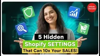 5 Hidden Shopify Settings That Can 10x Your Sales (Must Enable Today!) || IT Crew Web Learning