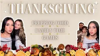 THANKSGIVING VLOG! *intense family games*