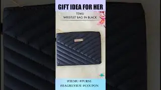 TEMU Handgelenktasche &ndash; Geschenkidee & Rabattcode #shorts #shortsfeed #weihnachtsgeschenk #gesche...