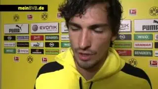 BVB - Bayer 04 Leverkusen: Interview mit Mats Hummels