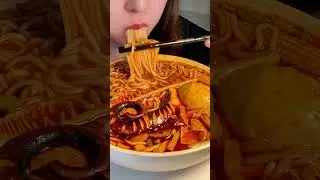 I Tried The Spicy Octopus Mukbang Challenge#seafoodlover#mukbang#eatingmukbang#trendingasmr#