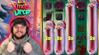 MASSIVE WINS ON XMAS DROP (HUGE BONUS BUYS AND FEATURE SPINS)