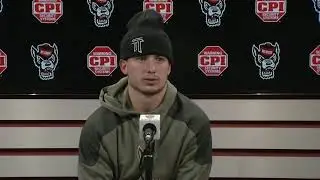 NC State wide receiver Thayer Thomas after Syracuse win