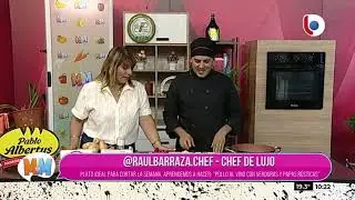 LA COCINA DE MYM - RAÚL BARRAZA NOS COCINA POLLO AL VINO CON VERDURAS Y PAPAS RÚSTICAS