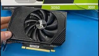 PALIT RTX 3050 StormX 8gb 4 гигабайта из 5