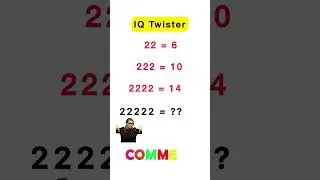 Brain Speed Test: Genius Level?#iq #reasoning #shorts@Sldj_official