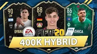 UNBEATABLE 400K HYBRID w/ SIF HAVERTZ! FIFA 20 SQUAD BUILDER