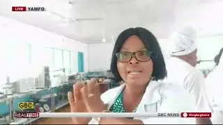 Tour of Yamfo Voc. and Tech Sch. Ahafo Region.