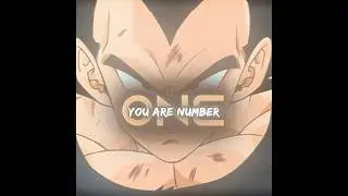 You are number one | Goku and Vegeta edit | #shorts