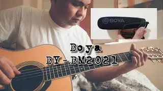 Boya BY-BM2021 Shotgun Mic Test