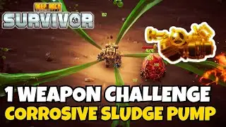 1 WEAPON CHALLENGE &ndash; CORROSIVE SLUDGE PUMP | Deep Rock Galactic: Survivor