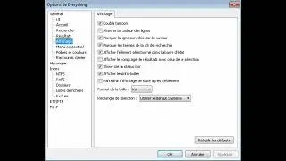 EVERYTHING (voidtools) configuration