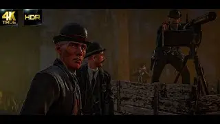 The Pinkerton Ambush ｜Immersive Cinematic Gameplay｜ Red Dead Redemption 2 - 4K