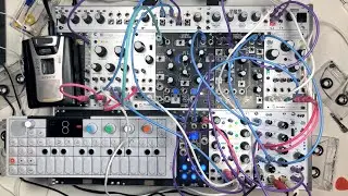 VOLTAGE FLOW MODULAR SYNTH RESIDENCY (TAPE LOOP, OP-1, MODULAR)