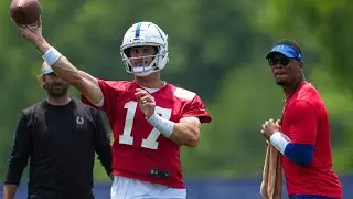 QB battle begins at first day of Colts training camp | Recap and Presser | 13Sports