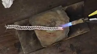 Forging a Twisted Cuff by Silver Jewelry Manufacturers