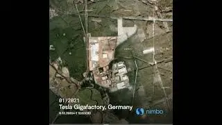 Tesla Giga Berlin construction seen from space, Germany - Nimbo Maps
