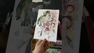 Mixed Media Art | Into the Mist