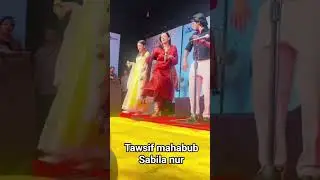 Seeing Tausif Mahbub and Sabila Nur's dance, Tatini was moved #sabilanur #tawsifmahbub