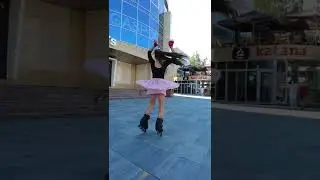 Красивые движения на..роликах🙂#shorts