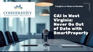 CAI-WV Reserve Studies: Never Go Out of Date with SmartProperty