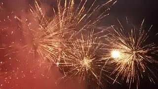 Queima de fogos - casamento