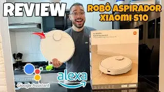 ROBÔ ASPIRADOR XIAOMI VACUUM S10 - REVIEW COMPLETO COM TESTE NA PRÁTICA