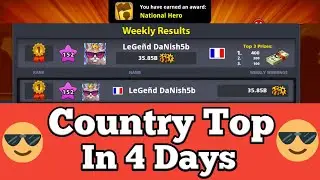 8Ballpool - CounTry Top By LeGend DaNish | Only in 4 DaYs | Free 600 Cash 💵