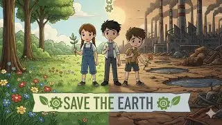 Save the Earth 🌍 | Kids Awareness Video #earth #kidslearning #usa 