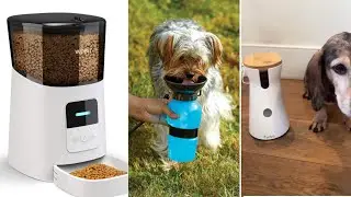 Amazing  Gadgets  For Pet Lovers|| Automatic Food feeding Machine|| Outdoor dog Water bottle||Cool