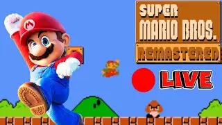 Playing Super Mario Bros. Remastered LIVE!!